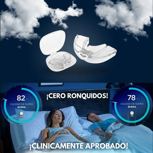 Anti Ronquidos AJUSTABLE  EL SECRETO PARA DORMIR FELIZ.